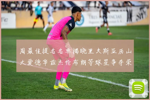 周最佳提名名单揭晓里夫斯亚历山大爱德华兹杰伦布朗等球星争夺荣誉